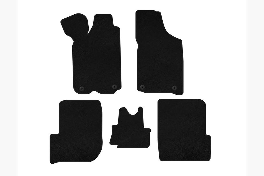 Audi 100 C3 1982-1991 Covorase textile Deluxe (1982-1991, Avant, negru) Foto 1