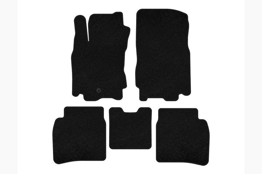 Nissan Note 2004-2012 Covorase textile Deluxe (Negru) Image