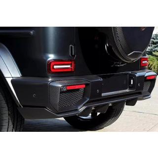 Difuzor bara spate V2 pentru G63 AMG, Carbon foto 3