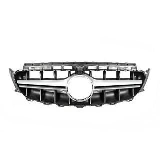 Grila fata design E63 AMG Silver (pentru Avantgarde/AMG-Line/E43 AMG/E53 AMG 2016-2019) Mercedes E-сlass W213 2016-2023 foto 1