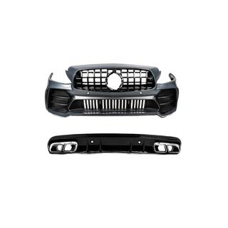 Body kit cu difuzor spate (design Black Mamba C63GT) foto 3