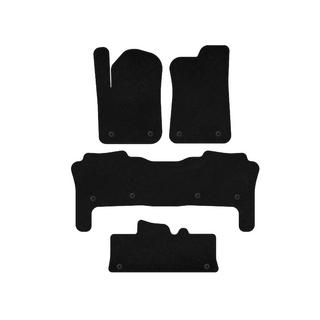 Covorase textile Premium (3 randuri, negre) foto 1