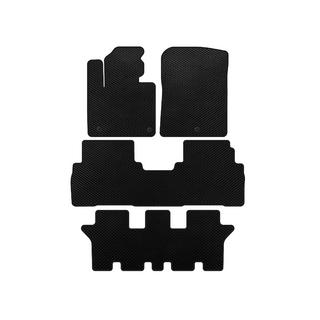 Covorase EVA (3 Randuri, 7 Locuri, Negru) Kia Sorento III UM 2014-2020