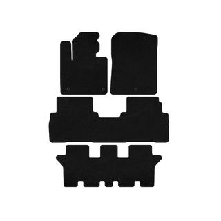 Covorase textile Classic (3 randuri, 7 locuri, Negru) Kia Sorento III UM 2014-2020 foto 1