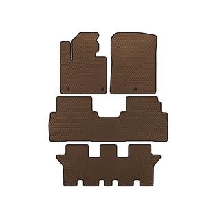 Covorase EVA (3 Randuri, 7 Locuri, Maro) Kia Sorento III UM 2014-2020