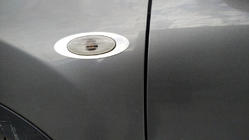 Nissan Qashqai 2010-2014 Rama semnalizare (2 buc, inox) foto 1