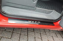 Mercedes Vito W639 2004-2014 Protectii prag Carmos (2 buc, otel inox) foto 1