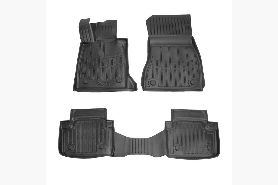 BMW 5/i5 Series G60/G60E/G61 2023- Covorase cauciuc Stingray 3D (pentru G60/61, 5 buc) Image