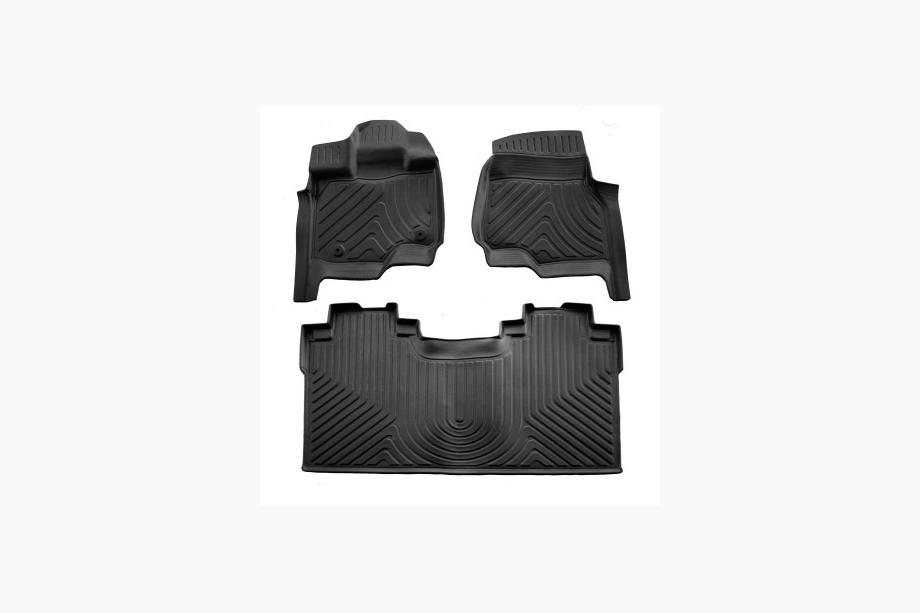 Ford F-150 2014-2021 Covorase cauciuc Stingray 3D (Crew Cab, 3 buc) Image