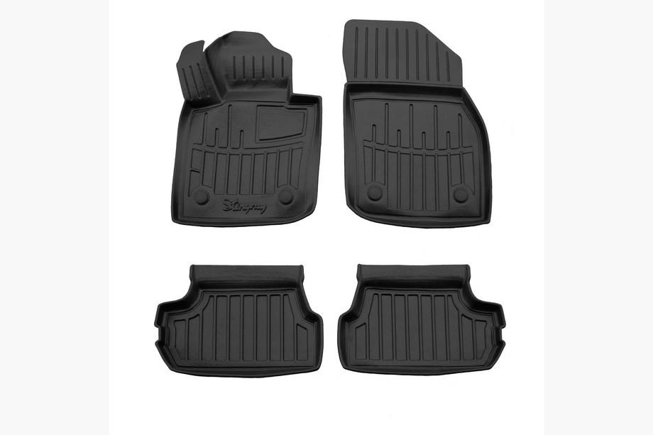 Mini Cooper F55/56/57 2014-2023 Covorase cauciuc Stingray 3D (3 usi, 4 buc) Foto 1