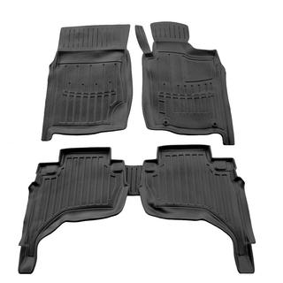 Covorase cauciuc Stingray 3D Volan pe dreapta, set 5 buc Mitsubishi L200 2006-2015