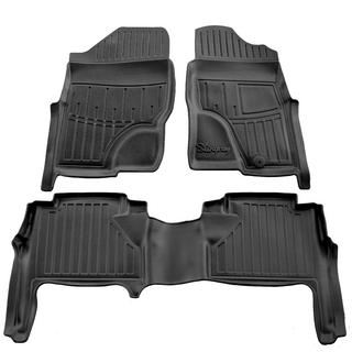 Covorase cauciuc Stingray 3D Volan pe dreapta (Set 3 buc)