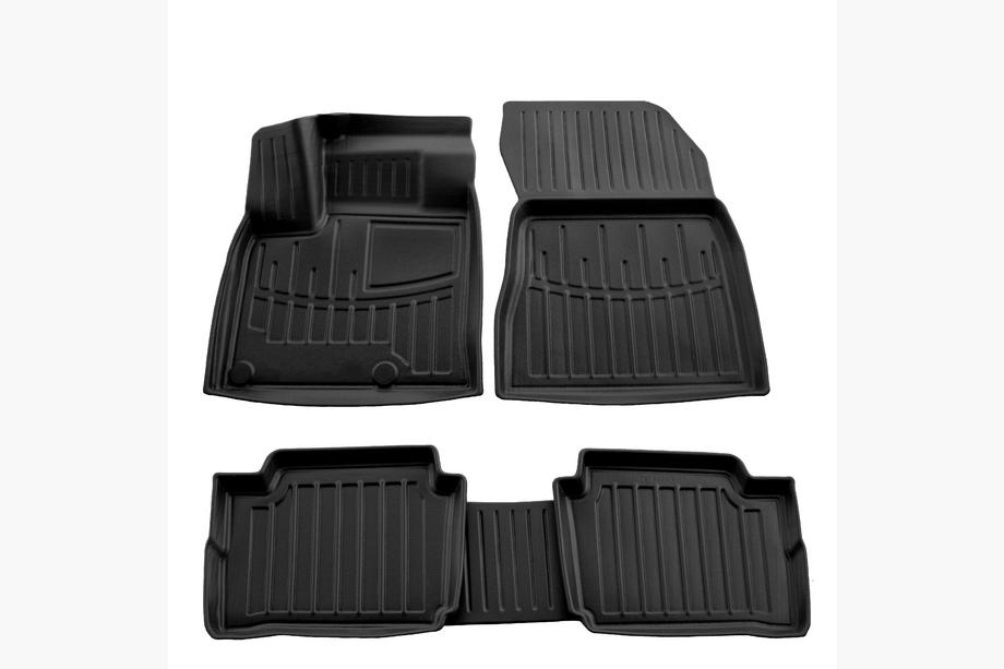 Nissan Qashqai 2021- Covorase Cauciuc Stingray 3D (Pentru e-power, 5 buc) Foto 1