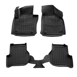 Covorase cauciuc Stingray 3D (4 buc) Seat Leon 2005-2012