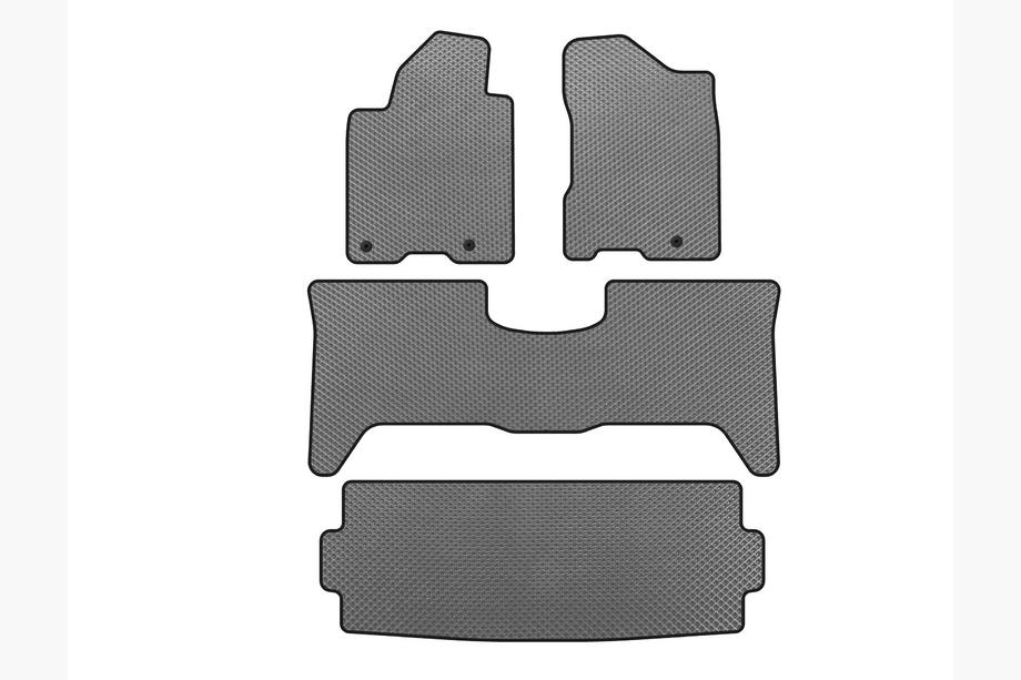 Nissan Armada 2003-2015 Covorase EVA (3 Randuri, 2003-2008, Gri) Image