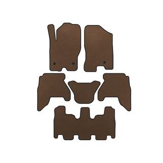 Covorase EVA (3 randuri, Maro, 2010-2014) Nissan Pathfinder R51 2005-2014