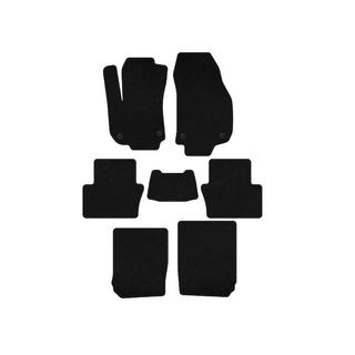 Covorase textile Classic (3 randuri, Negru) Opel Zafira B 2005–2011 foto 1