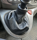 Opel Vivaro 2001–2015 Husa schimbator viteze din piele foto 1