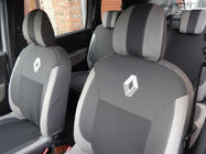 Renault Lodgy 2013-2022 Huse Auto (Piele Ecologica↗Textil, Premium) foto 5