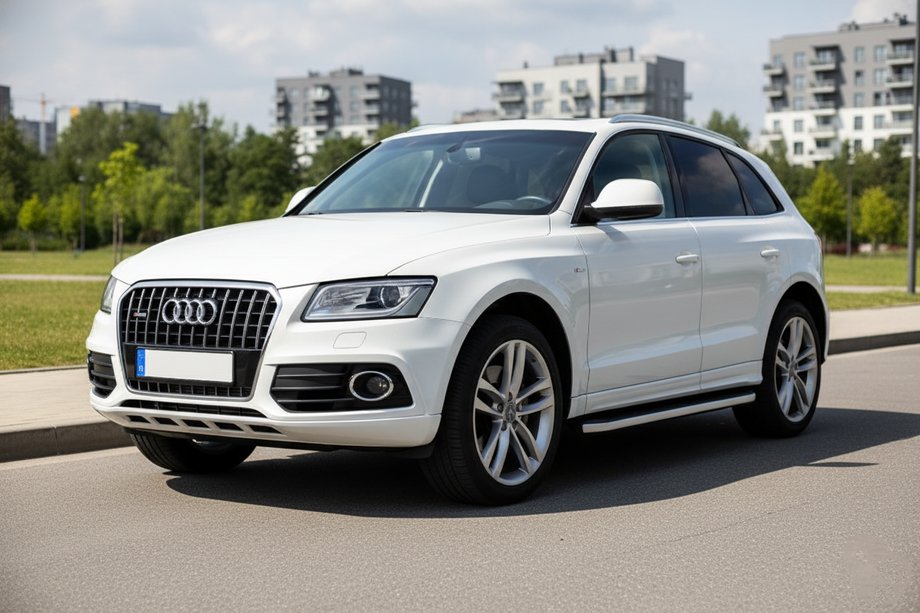 Audi Q5 2008-2017 Praguri Laterale Tayga (2 buc, Aluminiu) Image