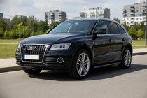 Audi Q5 2008-2017 Praguri Laterale Allmond Black (2 buc, Aluminiu) foto 1