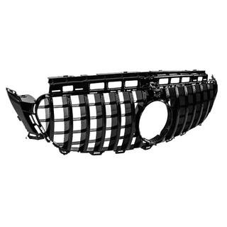 Grila Fata GT Panamericana Neagra (pentru Avantgarde/AMG-Line/E43 AMG/E53 AMG 2016-2020) Mercedes E-class coupe C238 2016-2024 foto 4