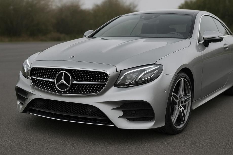 Mercedes E-class coupe C238 2016-2024 Grila Fata Diamond Black (pentru Avantgarde/AMG-Line/E43 AMG/E53 AMG 2016-2020) Image