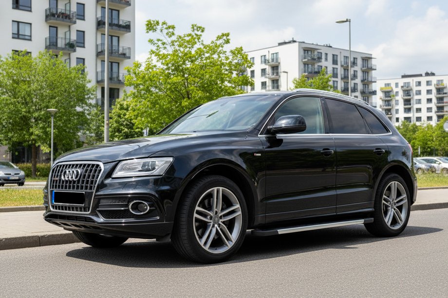 Audi Q5 2008-2017 Praguri Laterale RedLine V1 (2 buc, Aluminiu) Image
