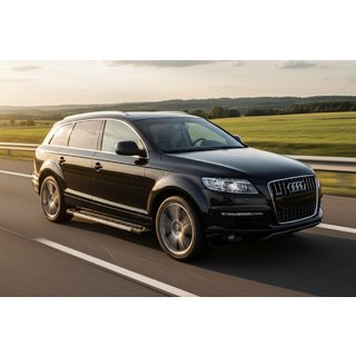 Praguri Laterale RedLine V1 (2 buc, Aluminiu) Audi Q7 2005-2015 foto 1