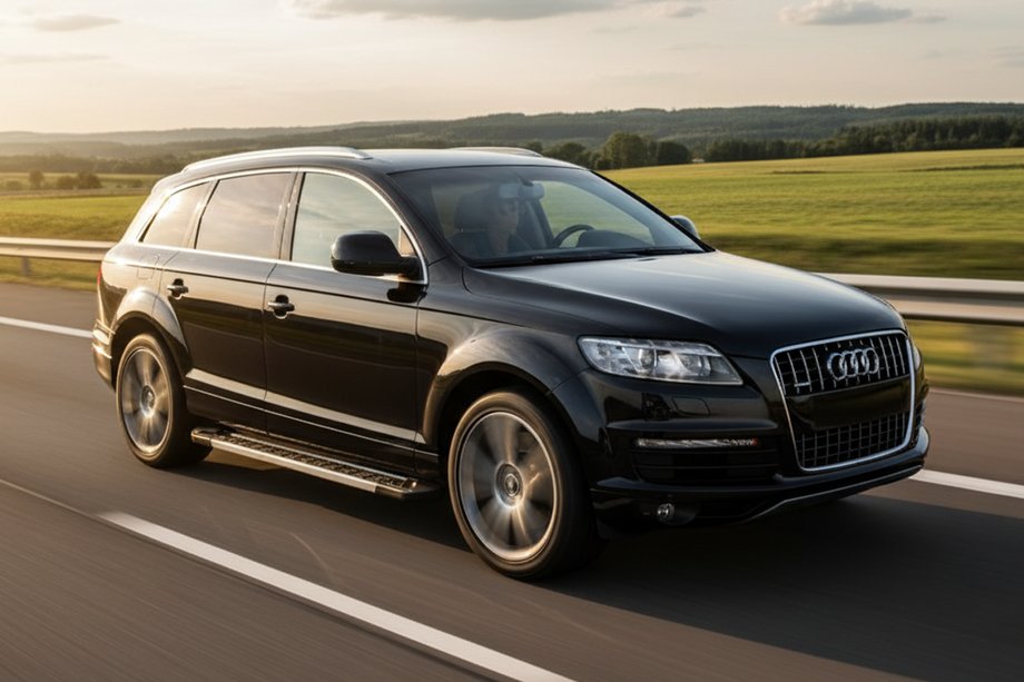 Audi Q7 2005-2015 Praguri Laterale RedLine V1 (2 buc, Aluminiu) Image