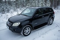 Chery Tiggo 1 2005-2016 Praguri Laterale Tayga (2 buc, Aluminiu) foto 1