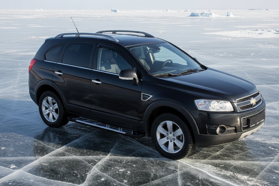 Chevrolet Captiva 2006-2019 Praguri Laterale Sunrise (2 buc, Aluminiu) Image