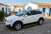 Chevrolet Captiva 2006-2019 Praguri Laterale Tayga Grey (2 buc, Aluminiu) foto 1