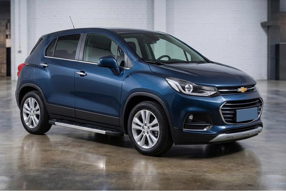 Chevrolet Trax 2012-2023 Praguri Laterale RedLine V1 (2 buc, Aluminiu) Image