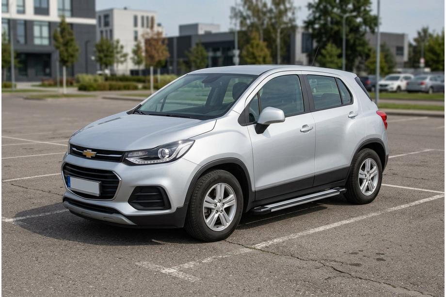 Chevrolet Trax 2012-2023 Praguri Laterale Rainbow (2 buc, Aluminiu) Image