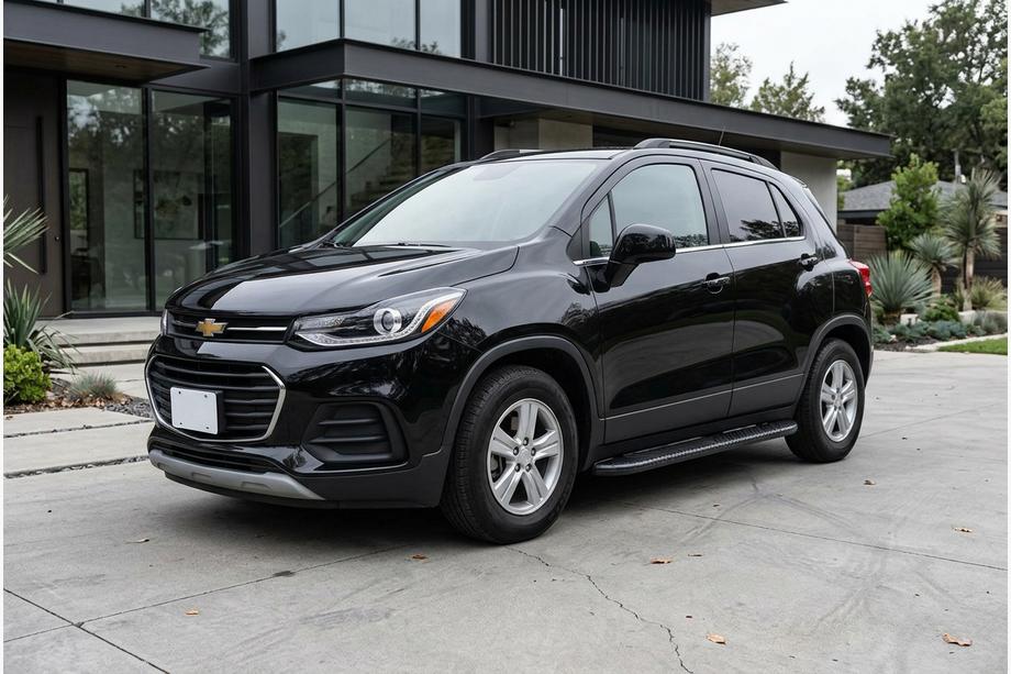 Chevrolet Trax 2012-2023 Praguri Laterale Bosphorus Black (2 buc, Aluminiu) Image