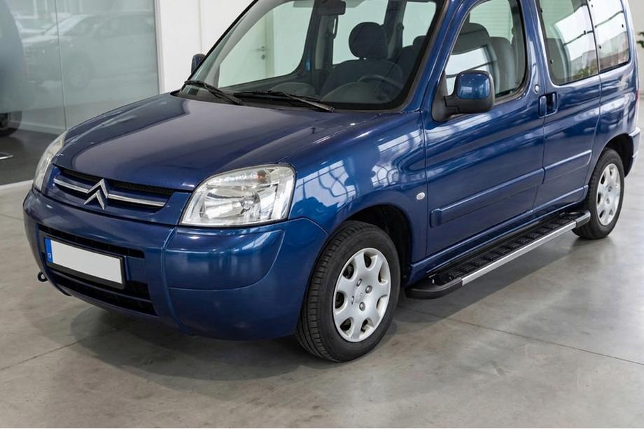 Citroen Berlingo 1996-2008 Praguri Laterale RedLine V1 (2 buc, Aluminiu) Image