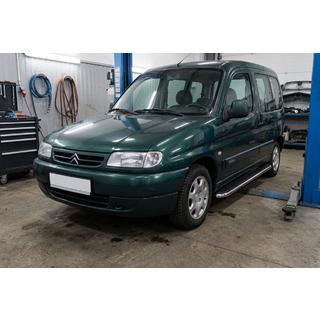 Praguri Laterale Maydos V1 (2 buc, Aluminiu si Otel Inoxidabil) Citroen Berlingo 1996-2008 foto 1