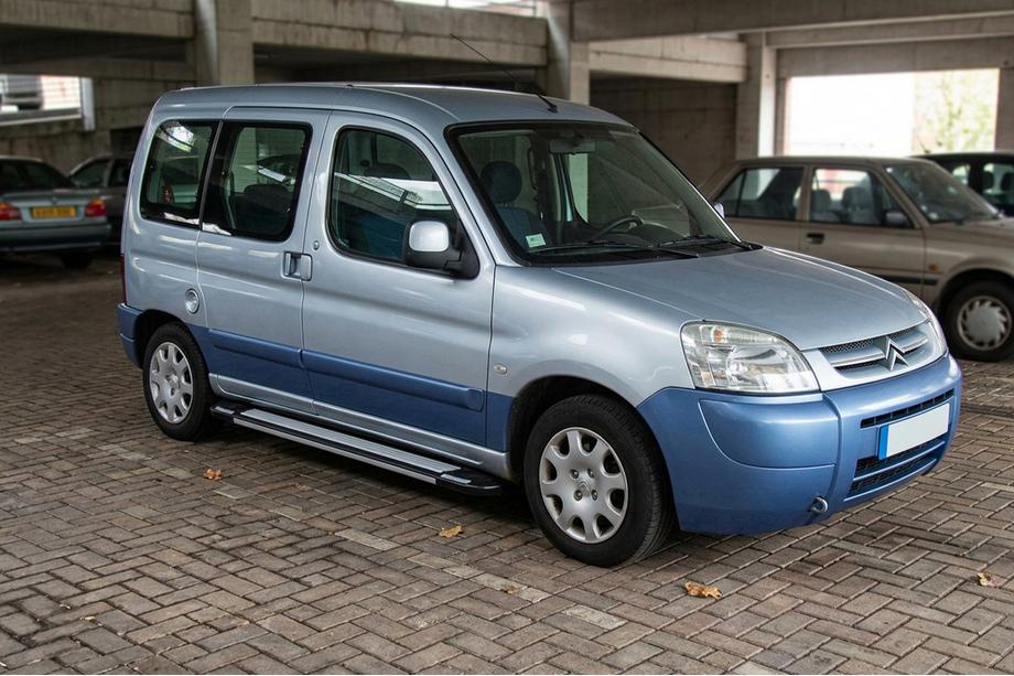 Citroen Berlingo 1996-2008 Praguri Laterale Rainbow (2 buc, Aluminiu) Image