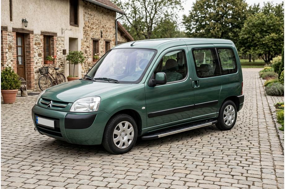 Citroen Berlingo 1996-2008 Praguri Laterale Duru (2 buc, Aluminiu) Image