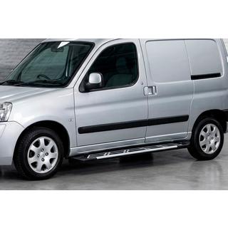 Praguri Laterale Sunrise (2 buc, Aluminiu) Peugeot Partner 1996-2008 foto 1