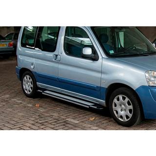 Praguri Laterale Rainbow (2 buc, Aluminiu) Peugeot Partner 1996-2008 foto 1