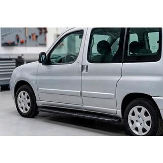 Praguri Laterale Bosphorus Black (2 buc, Aluminiu) Peugeot Partner 1996-2008 foto 1