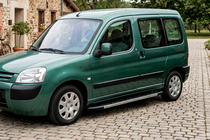 Peugeot Partner 1996-2008 Praguri Laterale Duru (2 buc, Aluminiu) foto 1