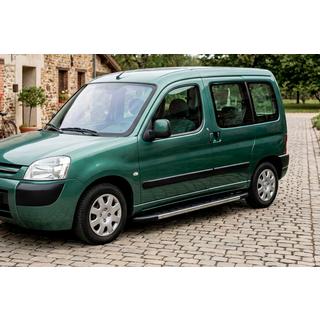Praguri Laterale Duru (2 buc, Aluminiu) Peugeot Partner 1996-2008 foto 1