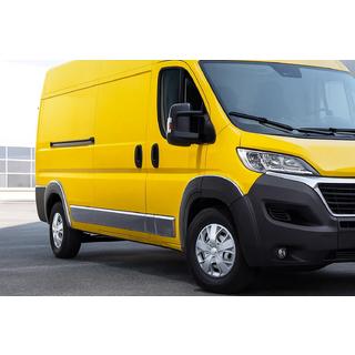 Set Moldinguri Usa Otel Inoxidabil Fiat Ducato 2006-2025 foto 1