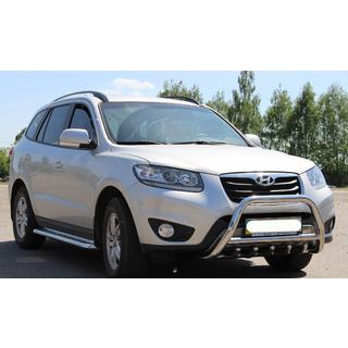Bullbar WT003 (Inox) Hyundai Santa Fe 2 2006-2012 foto 2