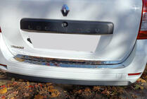 Renault Logan MCV 2013-2022 Ornament portbagaj inox foto 2