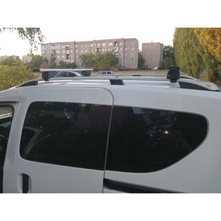Bare transversale portbagaj pentru bare longitudinale standard cu cheie Wizard V1 (2 buc) foto 2