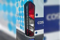 Ford Transit 2014- Capace Cromate Stopuri (2 buc, plastic) foto 3